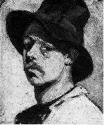 Theo van Doesburg, Zelfportret met hoed